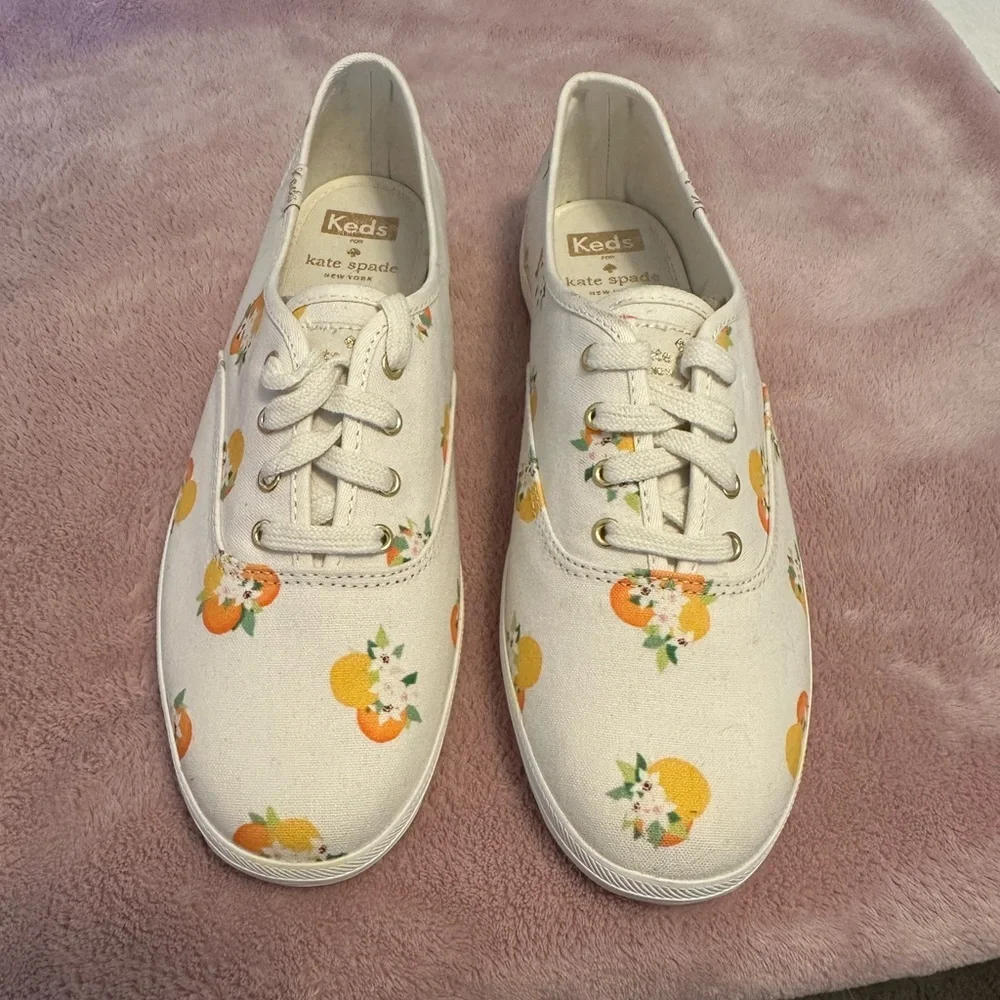 Kate Spade Keds Fruit Sneakers 8.5